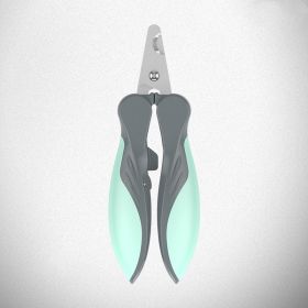 Pet dog nail clippers (Option: Green)